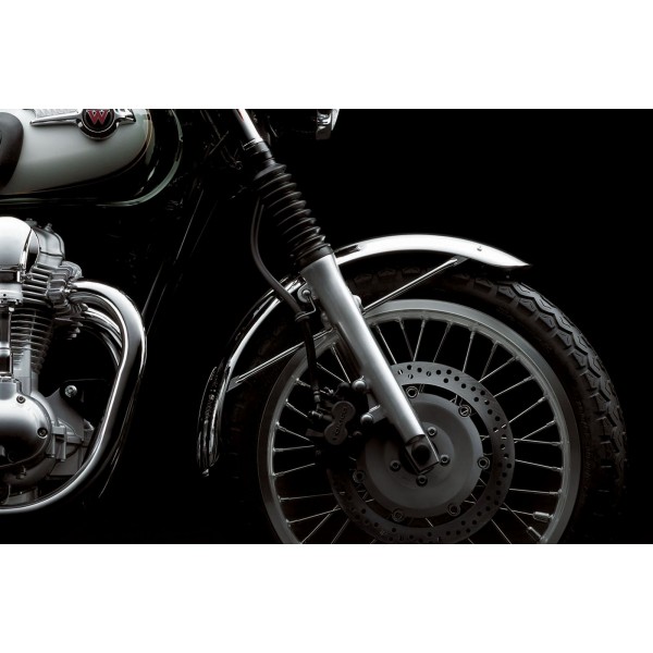 Kawasaki Front fender - chrome